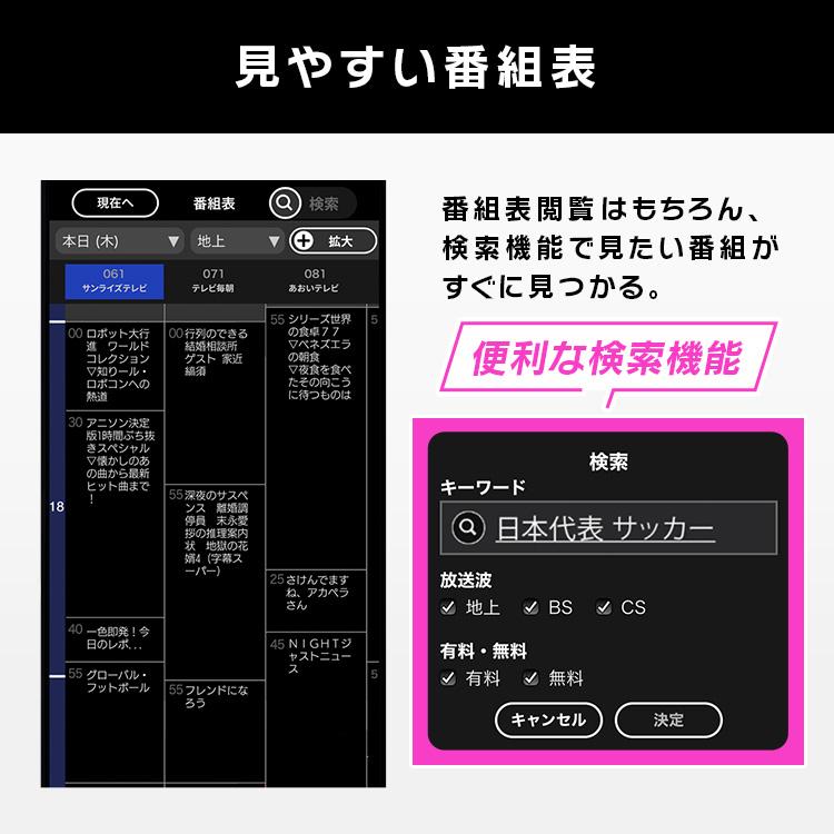 IRIS OHYAMA テレビチューナー テレビ レコーダー TV ワイヤレス IRIS OHYAMA テレビチューナー テレビ レコーダー TV ワイヤレス