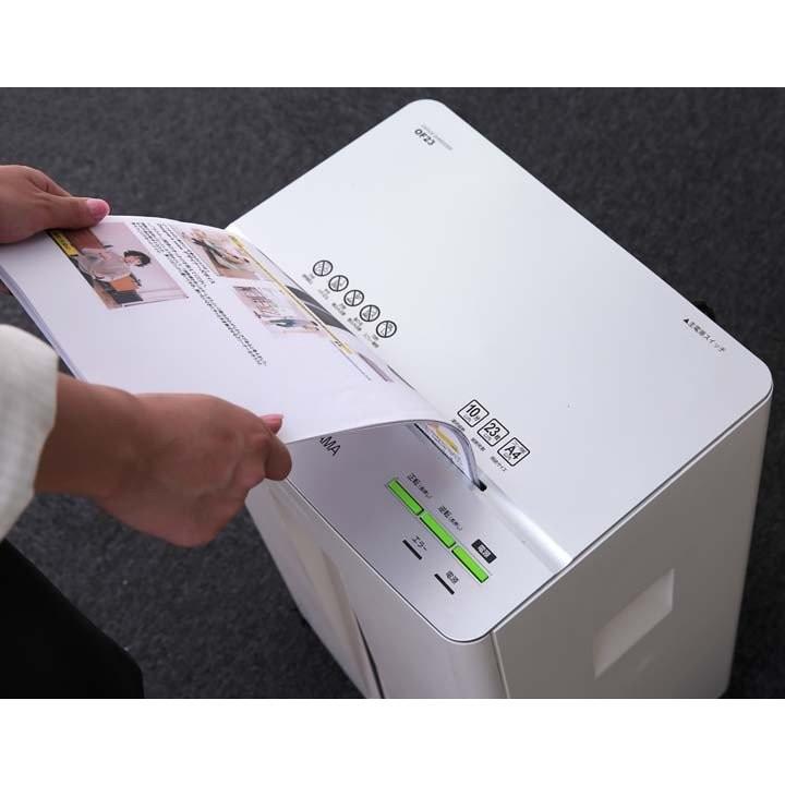 IRIS OHYAMA（アイリスオーヤマ） シュレッダー 業務用 電動 電動