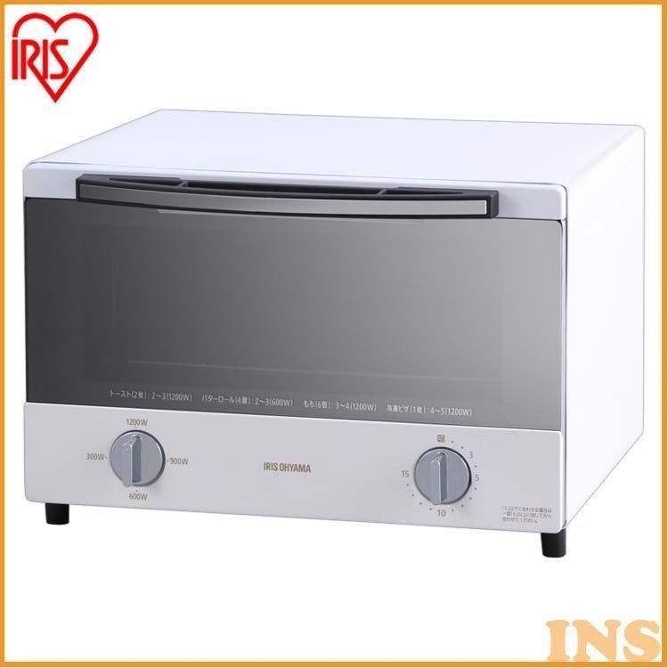 IRIS OHYAMA（アイリスオーヤマ） トースター 4枚 4枚焼き おしゃれ