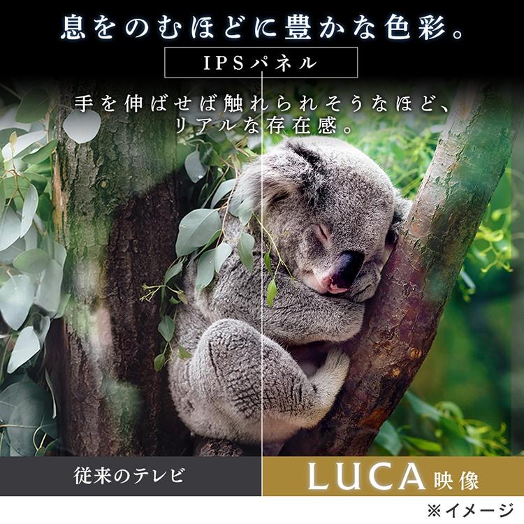 テレビ 43型 新品 本体 液晶テレビ 4K 43インチ ハイビジョン 高画質 新品 おしゃれ アイリスオーヤマ LUCA LT-43B620 bezelless おすすめ | IRIS OHYAMA | 04