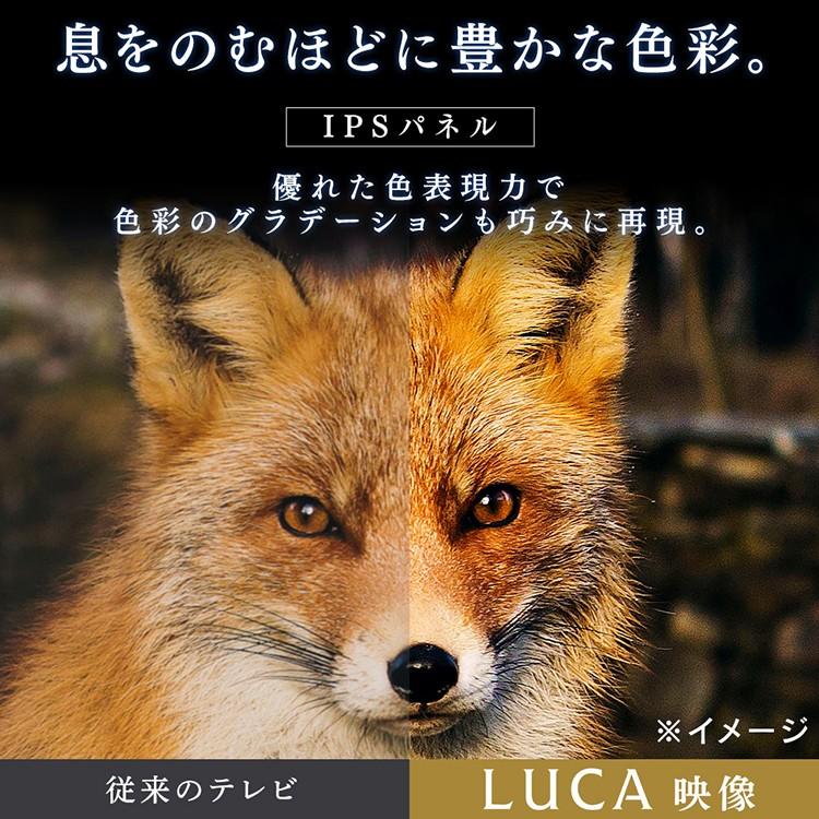 テレビ 49型 本体 新品 液晶テレビ 音声操作 4K LUCA ベゼルレスモデル 49インチ LT-49B628VC ブラック アイリスオーヤマ onsei_bezelless | IRIS OHYAMA | 07