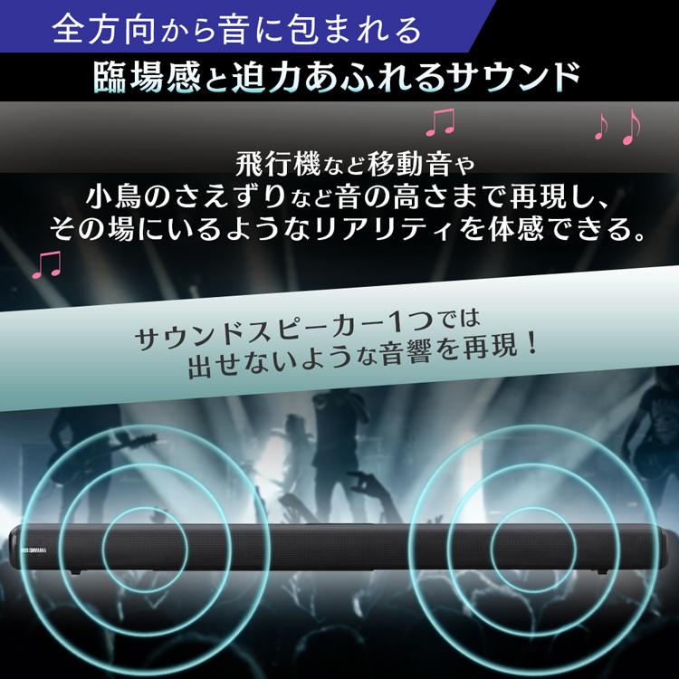 IRIS OHYAMA（アイリスオーヤマ） スピーカー サウンドスピーカー