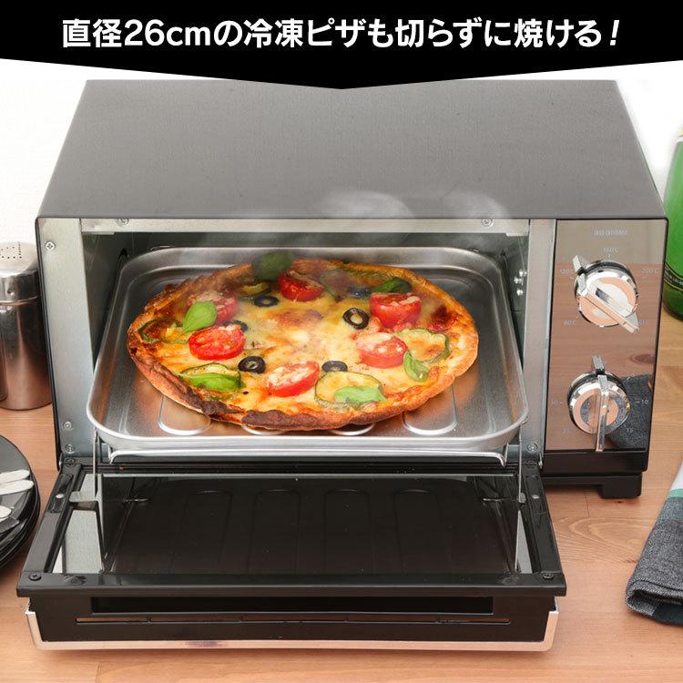 トースター 4枚焼き アイリスオーヤマ オーブントースター 4枚 おしゃれ ミラー ブラック 家庭用 食パン 一人暮らし 新生活 家電 おすすめ 安い POT-413-B｜insdenki-y｜07