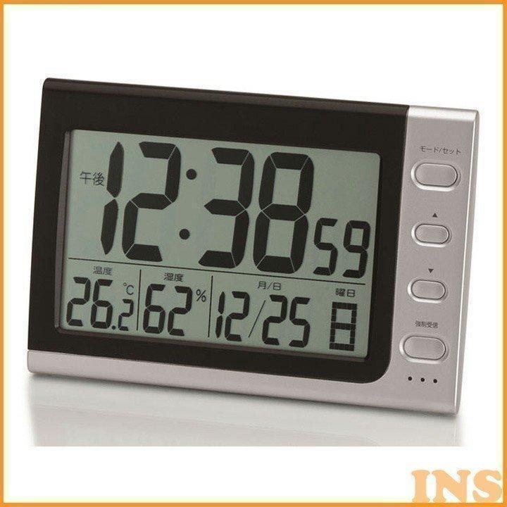 目覚まし時計 電波 デジタル時計 デジタル コンパクト アラーム 温度