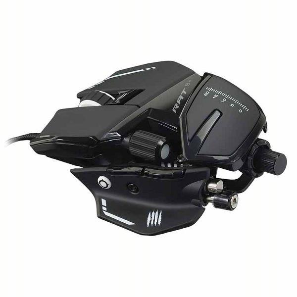 R.A.T. 8＋ 有線ゲーミングマウス 黒 MR05DCINBL000-0J MAD CATZ (D)(B