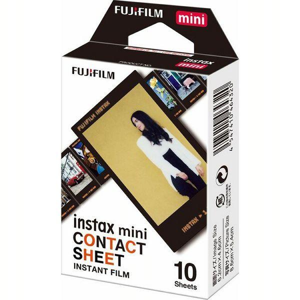 FUJIFILM チェキ専用フィルム instax mini CONTACT SHEET(10枚入