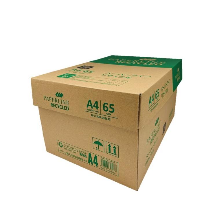 コピー用紙 A4 5000枚 (500枚×10冊) グリーン購入法適合 再生紙