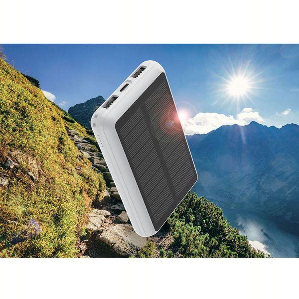 ViViD イヴ　モバイルバッテリー 磁気研究所 モバイルバッテリー 大容量 iPhone ソーラーパネル1枚付き