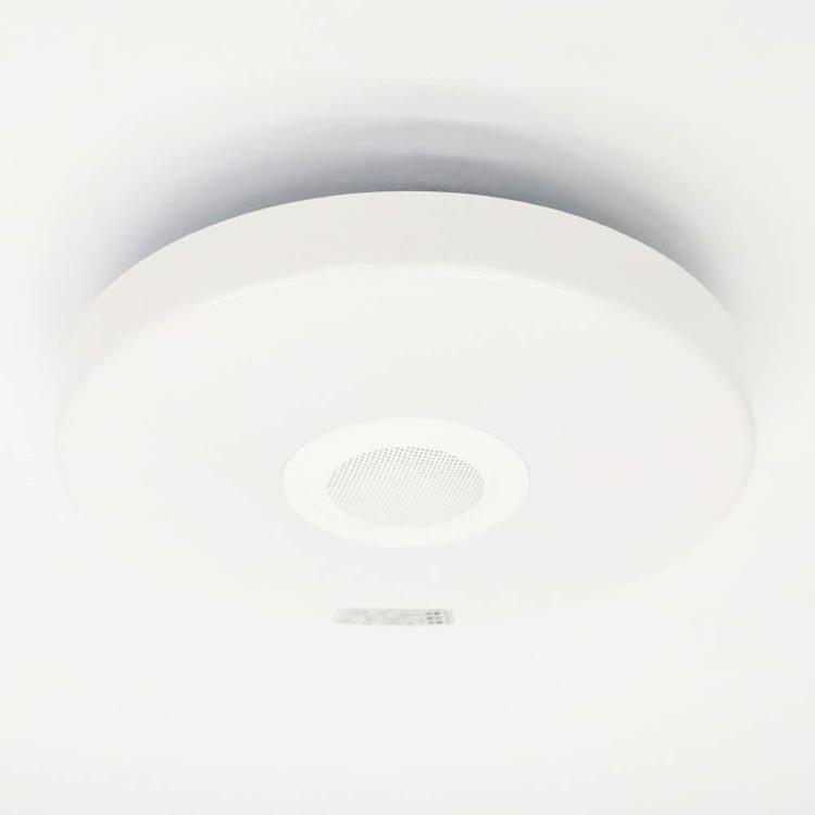 LEDシーリングライト シーリングライト音声操作 照明 Bluetoothワイヤレススピーカー内蔵LEDシーリングライト10畳用 HLCL ...