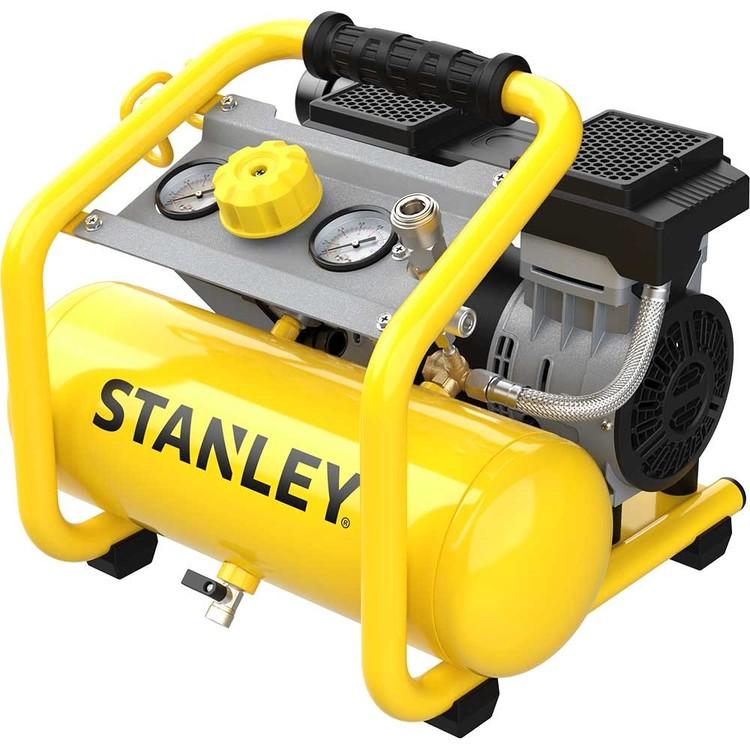 コンプレッサー 100V 静音 エアーコンプレッサー オイルレス 6L 小型