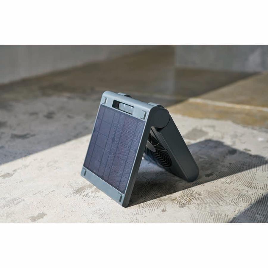 ポイント10倍] ソーラーファン 屋外 ソーラー扇風機 太陽光充電 USB