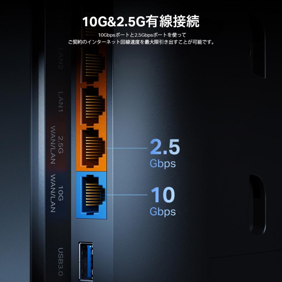 TP-Link WiFi7無線LANルーター Archer BE7200 TP-Link : ウエノ電器