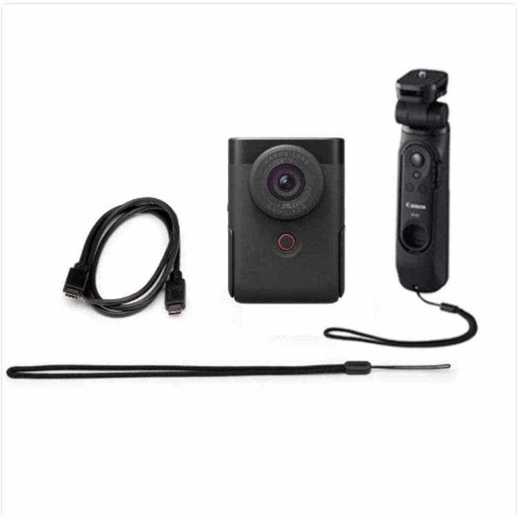 ビデオカメラ PowerShot V10 トライポッドグリップキット ブラック PSV10TRIPODKIT Canon_9