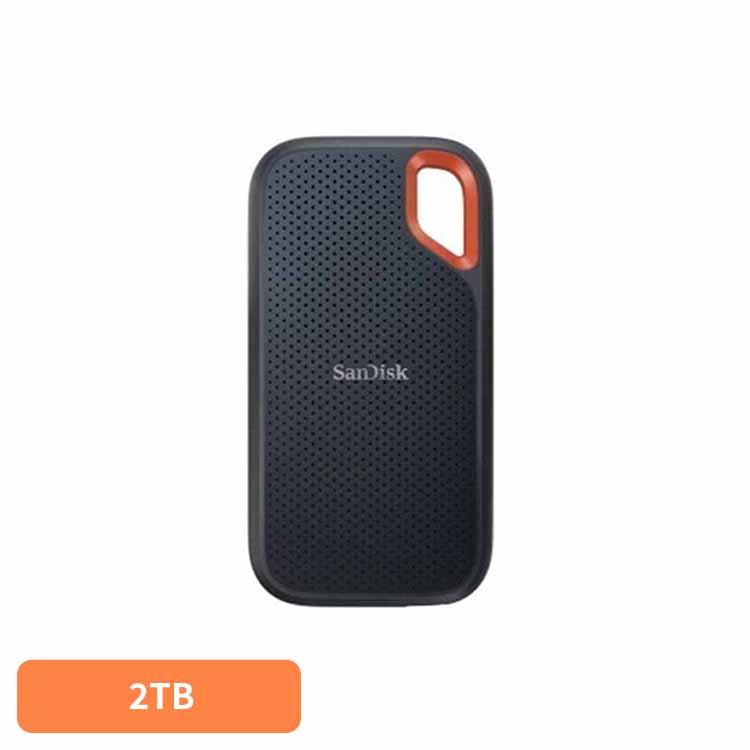 新品未開封SanDisk Extreme 2TB ポータブルSSD ポータブルSSD 2TB sandisk サンディスク コンパクト 大容量 データ