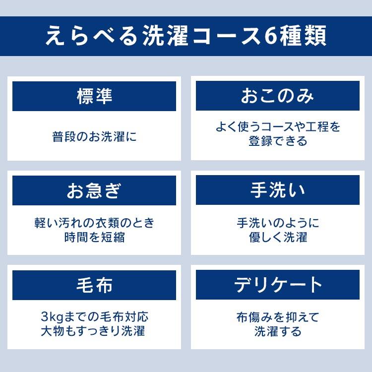 施工あり 洗濯機 縦型 一人暮らし 8kg OSH アイリスオーヤマ 全自動洗濯機 8キロ 設置 保証 1年 新品 全自動 ITW-80A01(HS)の画像