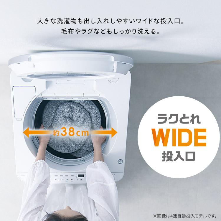 IRIS OHYAMA（アイリスオーヤマ） 施工あり 洗濯機 8kg 縦型 自動投入