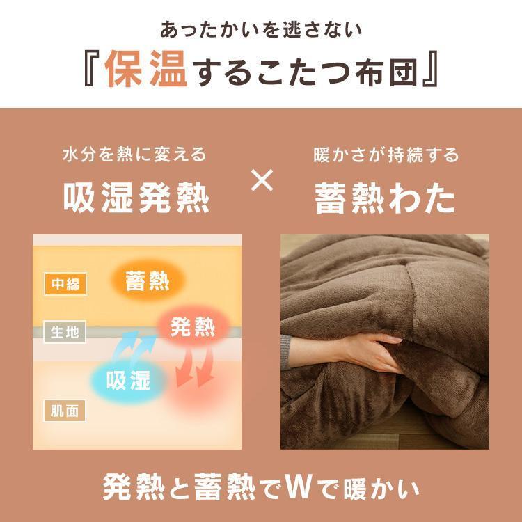 こたつ こたつテーブル 正方形 コタツ 70×70cm おしゃれ 節電 一人用