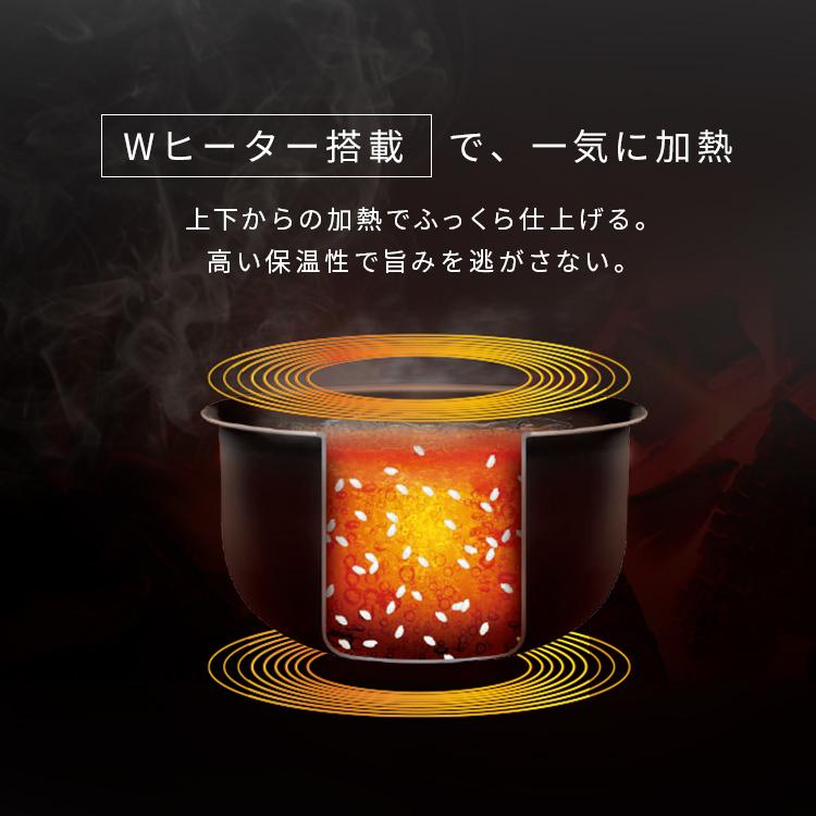 IRIS OHYAMA（アイリスオーヤマ） 炊飯器 3合 一人暮らし 新生活 二人