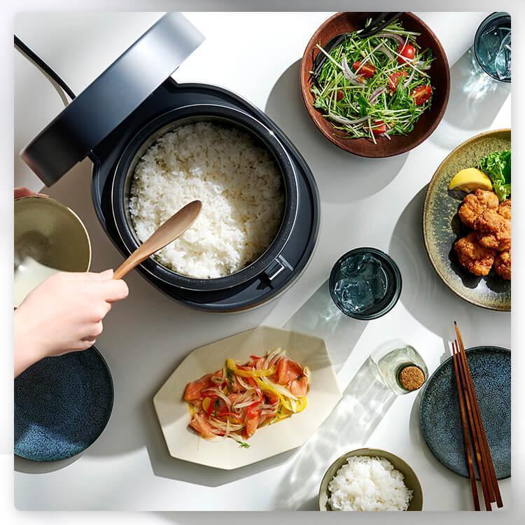 IRIS OHYAMA（アイリスオーヤマ） 炊飯器 5.5合 お手入れ簡単モデル