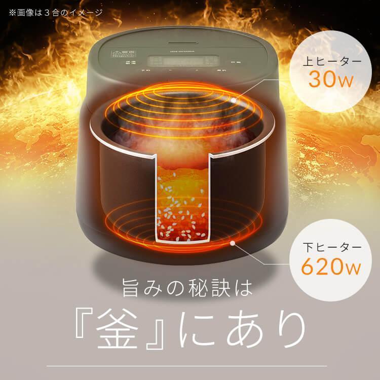 IRIS OHYAMA（アイリスオーヤマ） 炊飯器 5.5合 お手入れ簡単モデル