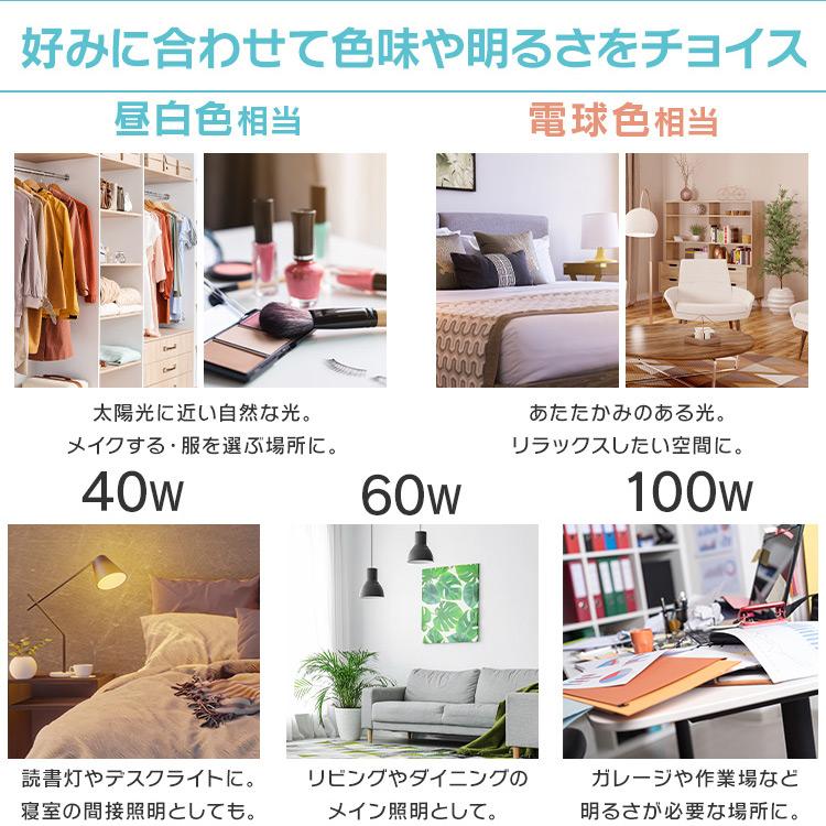 IRIS OHYAMA（アイリスオーヤマ） led電球 e26 100w 相当 昼白色 電球