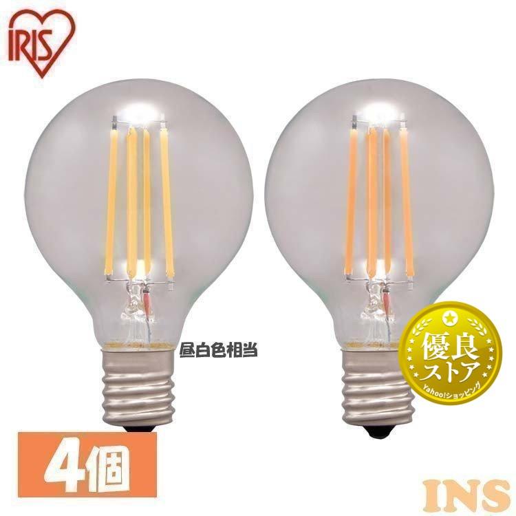 IRIS OHYAMA（アイリスオーヤマ） 電球 LED E17 4個セット LED電球 LED