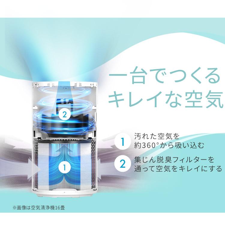 IRIS OHYAMA（アイリスオーヤマ） 空気清浄機 花粉対策 10畳 省エネ