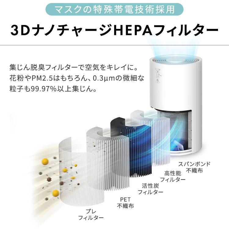 [ポイント10倍] 空気清浄機 花粉対策 16畳 省エネ HEPAフィルター 脱臭 集じん PM2.5 ホコリ タバコ ペット ニオイ対策 AAP-S30C アイリスオーヤマ * | IRIS OHYAMA | 04