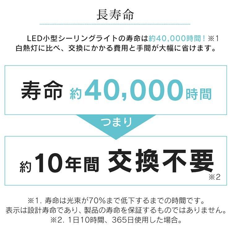 IRIS OHYAMA（アイリスオーヤマ） シーリングライト 小型 LED 60W相当
