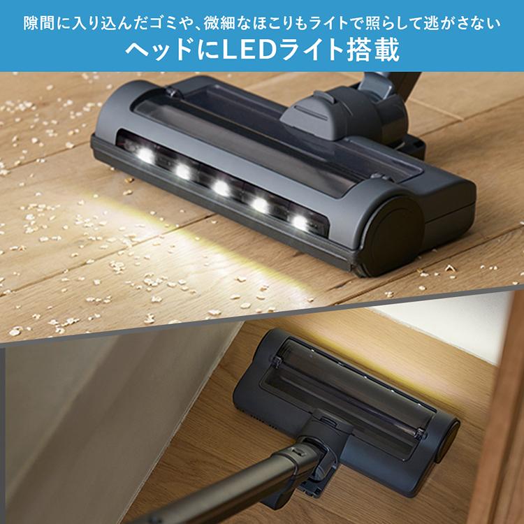 IRIS OHYAMA（アイリスオーヤマ） 掃除機 コードレス 軽量 強力吸引 