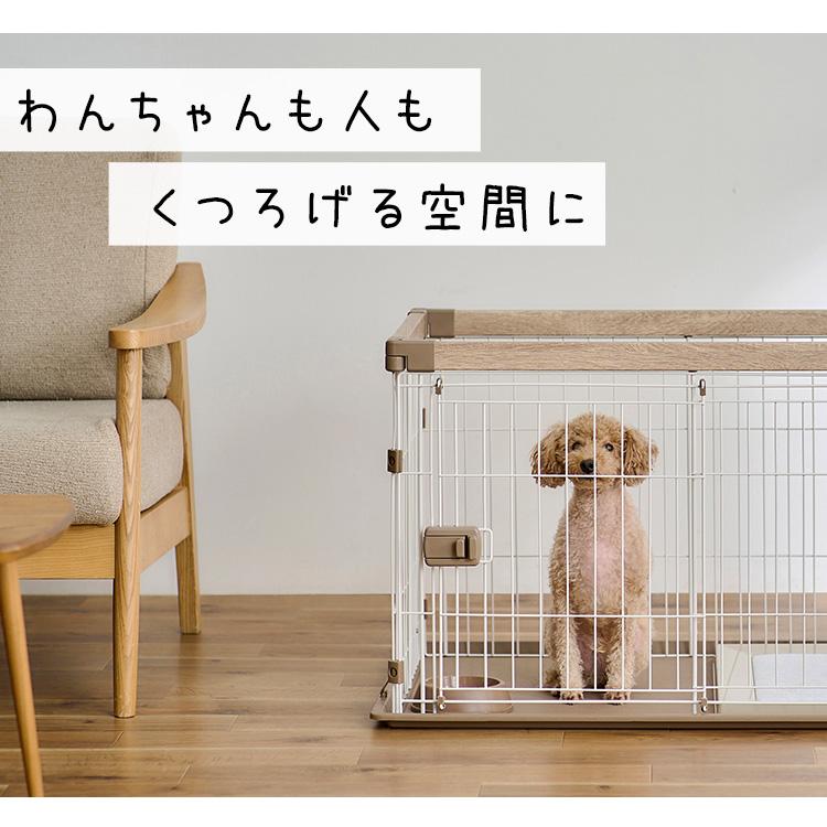 【展示品/未使用/お引取り限定】■ウッディサークル■アイリス■小型・中型犬用■P-SWS-900■ホワイト■ IRIS OHYAMA（アイリスオーヤマ） サークル 小型犬 中型犬 犬 いぬ