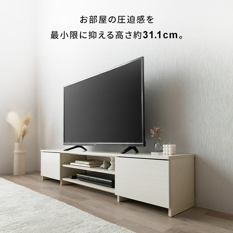 テレビ台 おしゃれ 一人暮らし AVボード ボックスタイプ アイリスオーヤマ BAB-150R ブラックオーク オフホワイト おすすめ | IRIS OHYAMA | 11