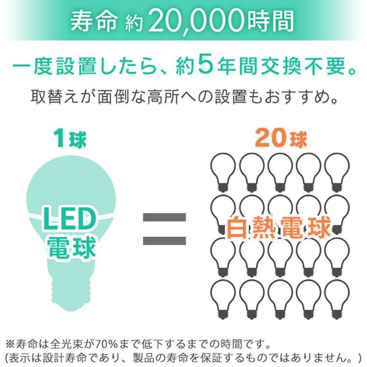 2個セット LED電球 E17 広配光 40形相当 LDA4N-G-E17-4T6-E2P LDA4L-G-E17-4T6-E2P アイリスオーヤマ｜insdenki-y｜08