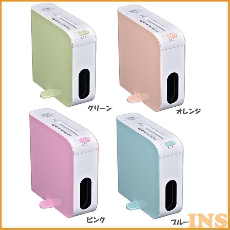 OHM（オーム電機） 卓上スリムシュレッダー SHR-RM602T-G・PO・P・A (D