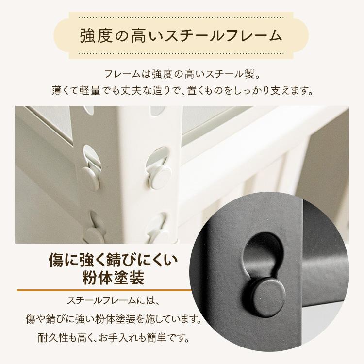 スチールラック 5段 幅88×奥行45×高さ183cm ホワイト系 シェルフ スチール棚 収納棚 収納家具 苫小牧西店 スチールラック 幅87.5 奥行45 高さ183 ラック 棚 スチール 5段