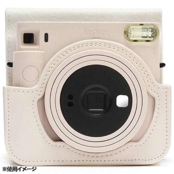 FUJICA AX-1  フィルムカメラ ケース付ストロボ付 FUJIFILM（フジフイルム） カメラケース チェキスクエアカメラ instax