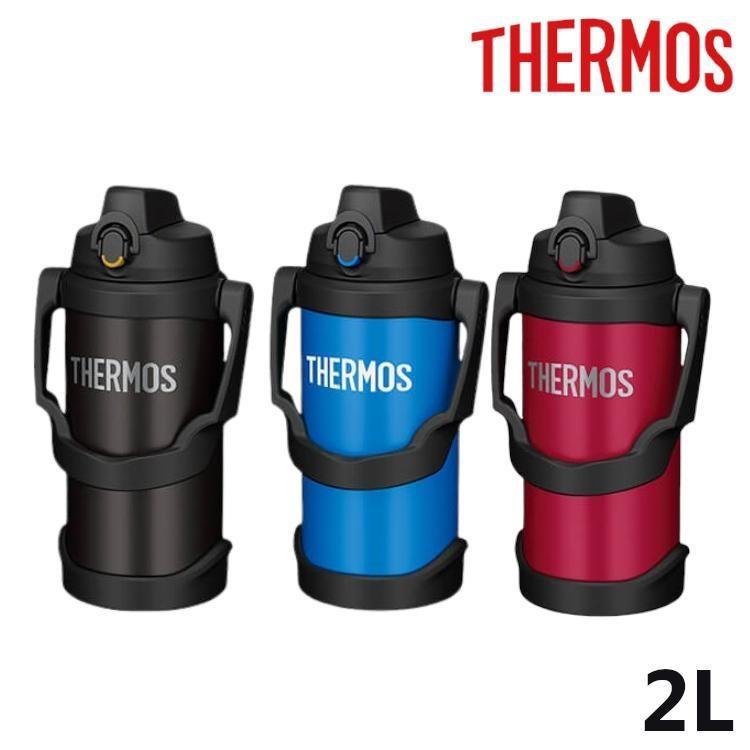 THERMOSサーモス水筒　真空断熱スポーツジャグ2L 青黒 2個セット THERMOS（サーモス） 水筒 2リットル ステンレスボトル ステンレス