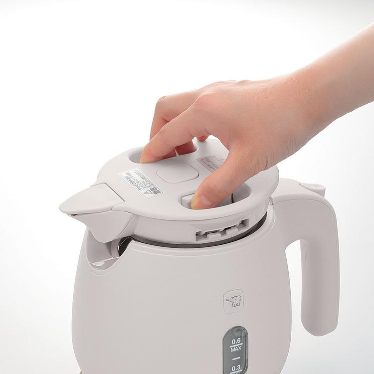 象印（ZOJIRUSHI） 電気ケトル 0.6L CCK-SA06-HZ ケトル おしゃれ 木目
