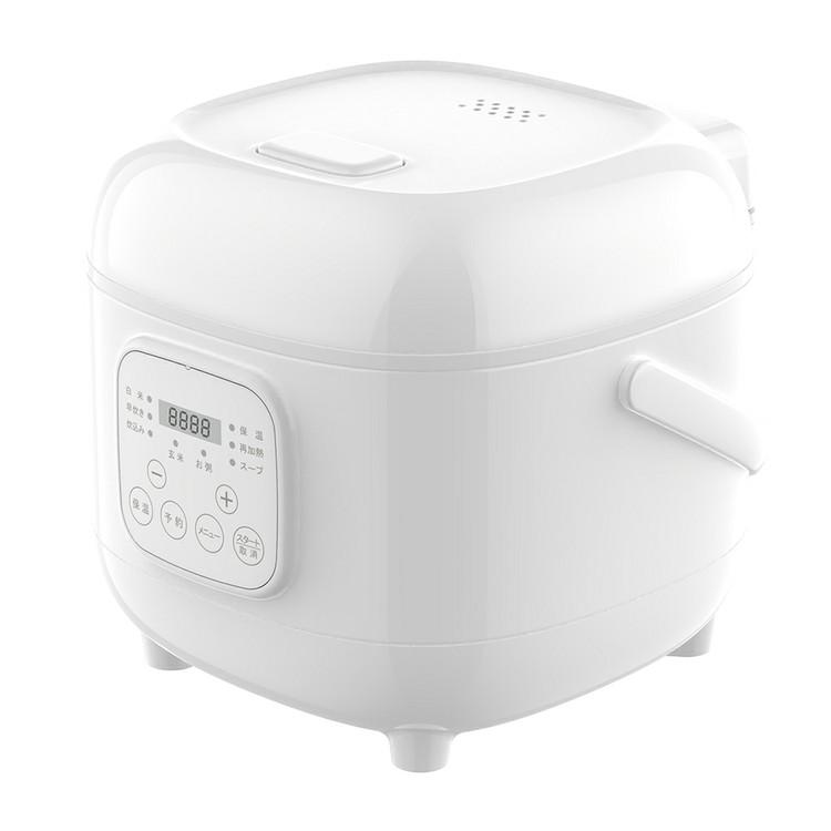 炊飯器 3合 マイコン式 一人暮らし コンパクト かわいい デザイン 炊飯