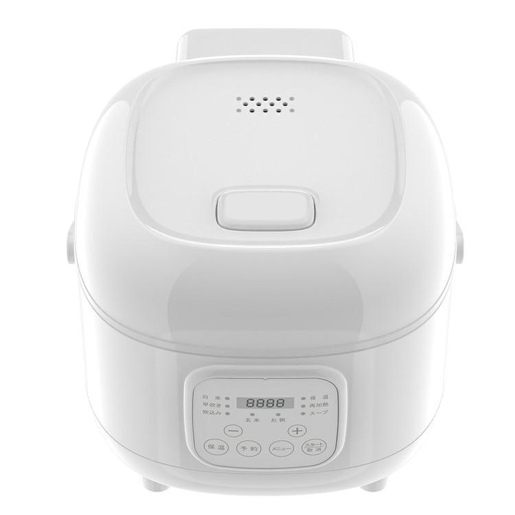 IH炊飯器 デジタル操作パネル 最大3.3合 炊飯器 3合炊き 3合 一人暮らし メニュー 8種類 早炊き機能付 12時間