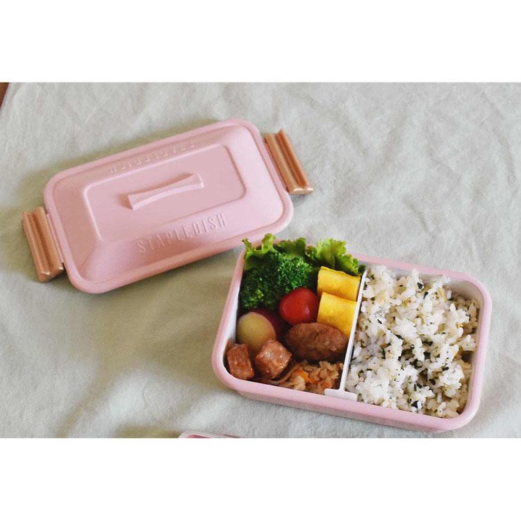 サブヒロモリ ランチボックス 弁当箱 一段弁当箱 ステイプル 抗菌