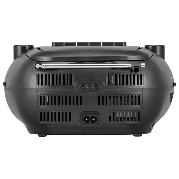 ラジカセ CD ワイドFM対応 防災 電池式 カセットテープ 再生