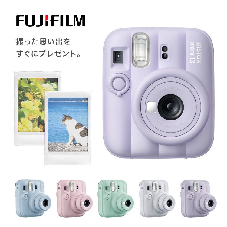 チェキ インスタントカメラ instax ミニ FROST_BLUE CANDY_PINK
