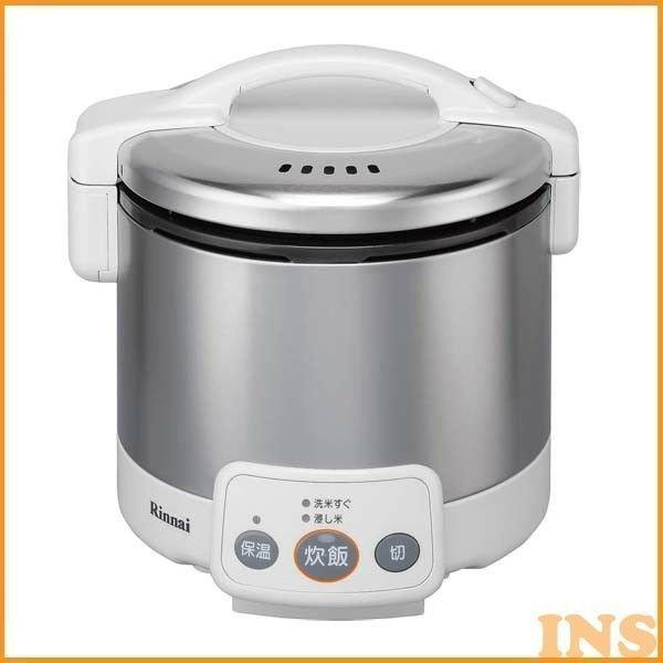 リンナイ（Rinnai） 炊飯器 ジャー機能付き RR-030VM(W) グレイッシュ 