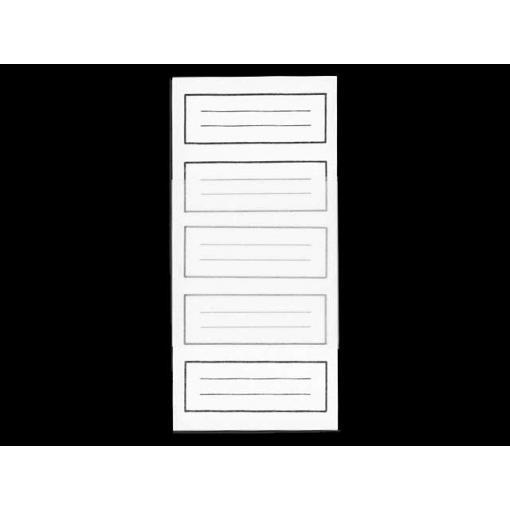 昆虫ラベル：２号型（枠線のみ） | 