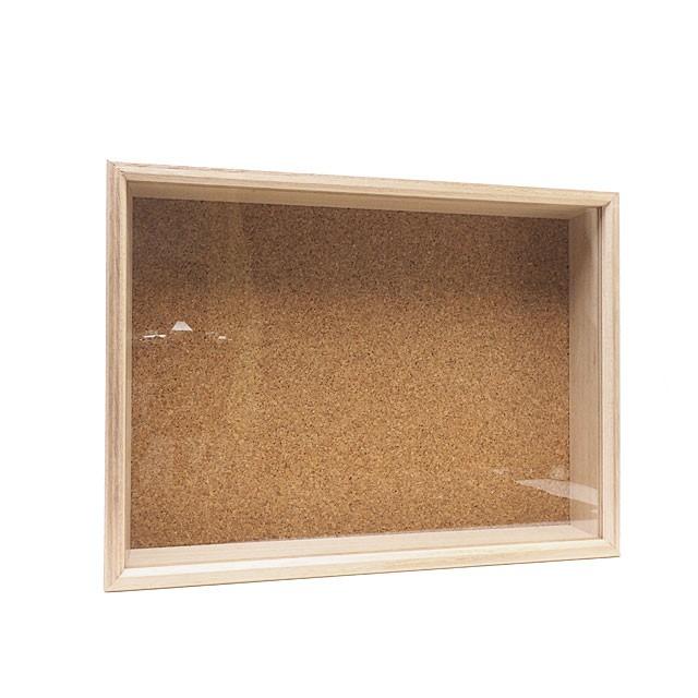 志賀 インロー硝子蓋式標本箱 [大型コルク敷] | 