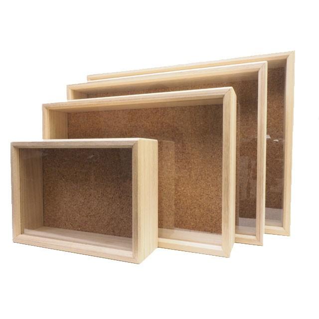 志賀 インロー硝子蓋式標本箱 [大型コルク敷] |  | 03