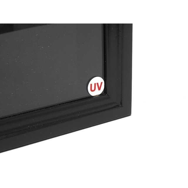 オールブラックUVカット】《特小型》ドイツ型標本箱（黒