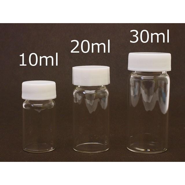 液浸標本作成用ねじ口瓶 (20ml) : インセクテック・ドット・コム