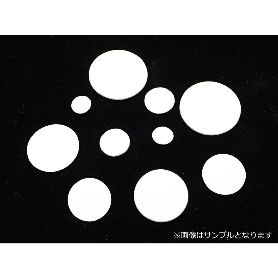 【insectech】昆虫貼付用上質丸台紙 Φ25 50枚 | 